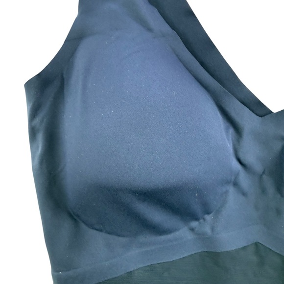 Honeylove LiftWear Tank XL Navy Built-In Bra Smoothing Shapewear Cami Luxury - Picture 7 of 15